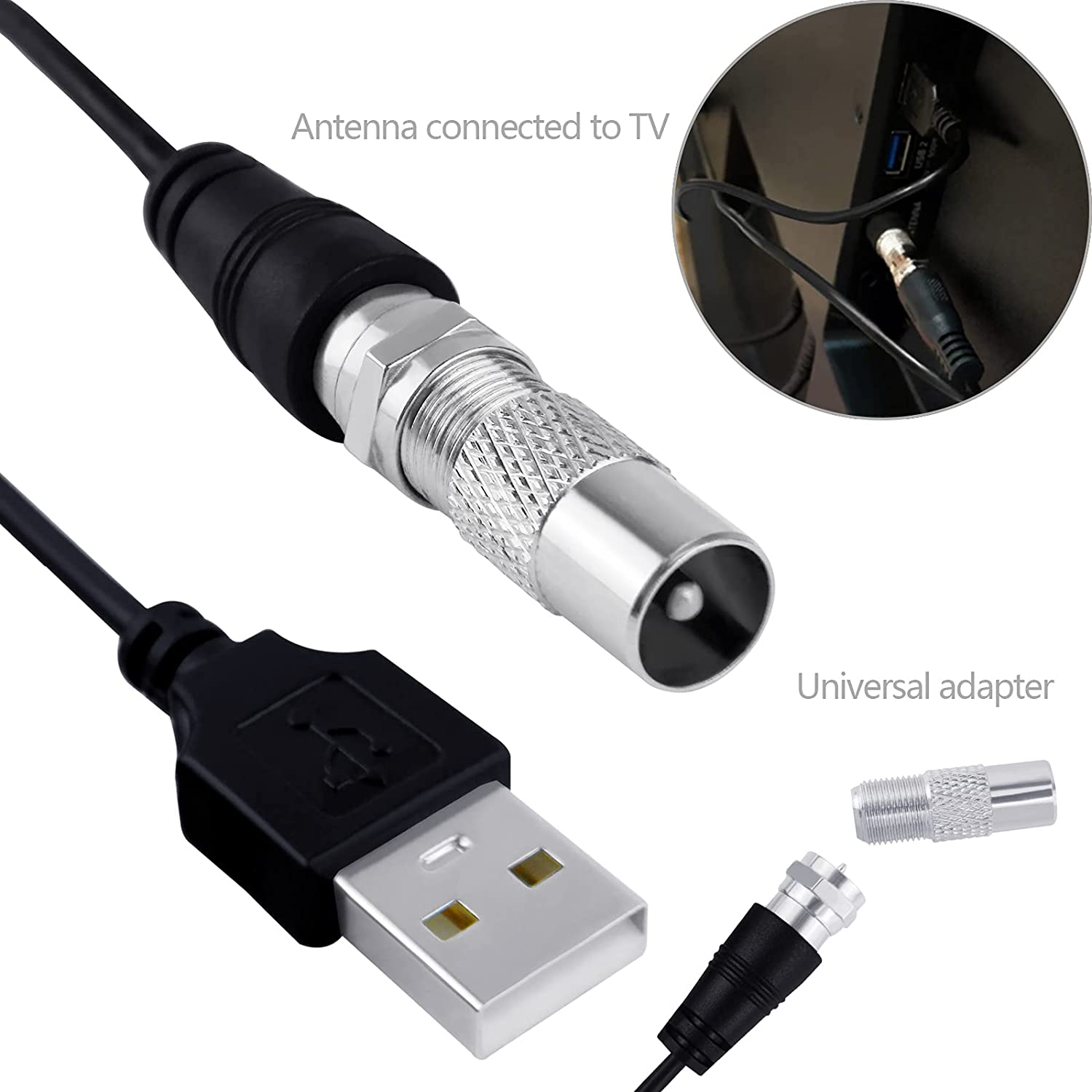 Antenna Amplifier Professional HDTV Amplifier Low Noise Signal Booster TV Antenna Digital HDTV Signal Amplifier New