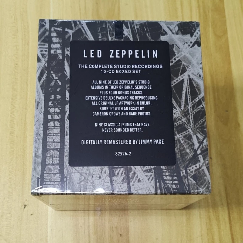New European Famous Rock Band Music Set CD Heavy Metal Band Classic CD Disc Full Set of 10CD