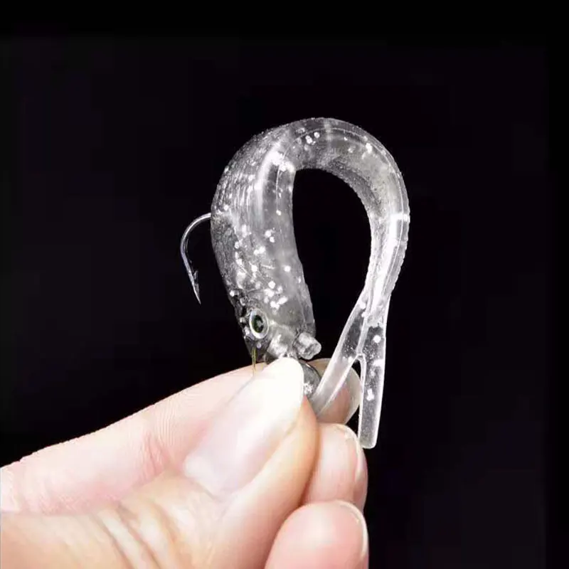 5 Mồi Câu Cá Cụm Dụ 3D Mắt Mềm Mồi Câu Cá Giả Dĩa Đuôi Mồi Mềm Mô Phỏng Mồi Phụ Kiện Câu Cá đa Năng