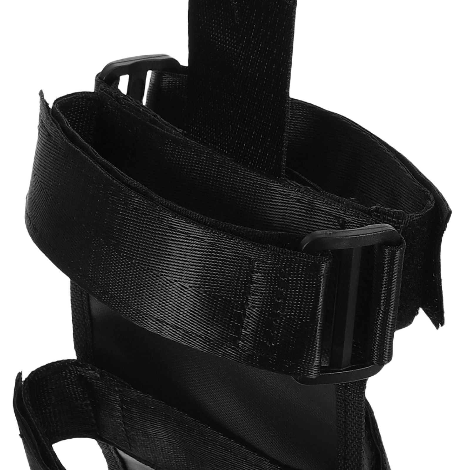 Gurthalter für Feuerlöscher, Trainingsausrüstung für Feuerwehrmann, Sicherheitsgurte, Montagehalterung, schwarzes Zubehör