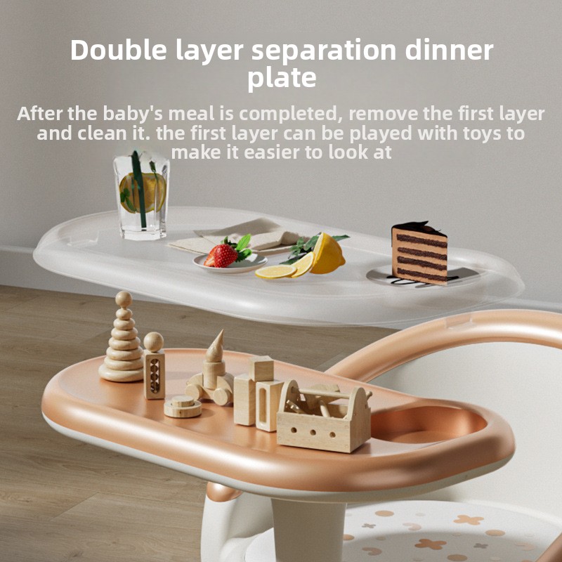 Silla de comedor para niños, silla para comer para bebé, asiento multifuncional para bebé, silla de comedor pequeña familiar, respaldo de banco