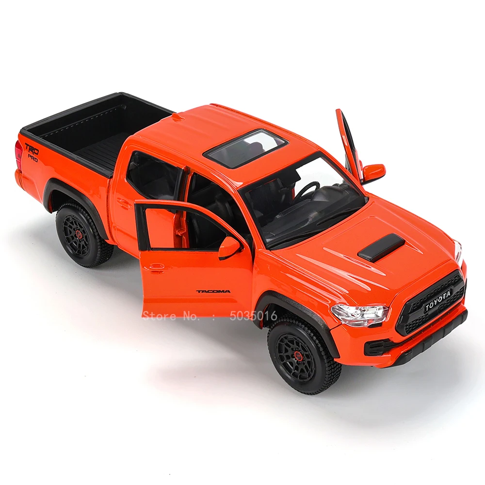 Maisto 1:27 新 2023 トヨタタコマ TRD プロシミュレーション合金車モデル工芸品装飾コレクションおもちゃツールギフト
