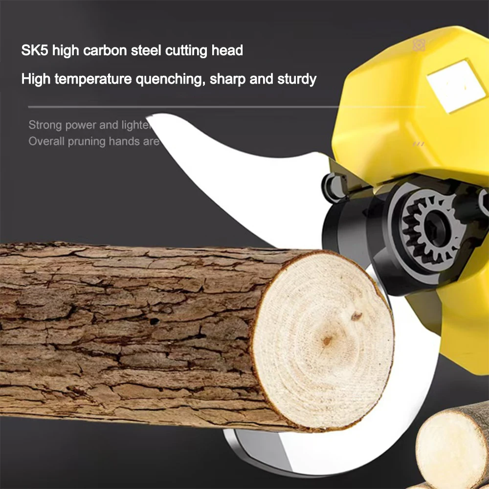 VILASTING-tijeras de podar eléctricas sin escobillas, herramienta de jardín, podadora con pantalla LED, tijeras inalámbricas, ajuste de árbol, Dewalt, 18V BatteryPin