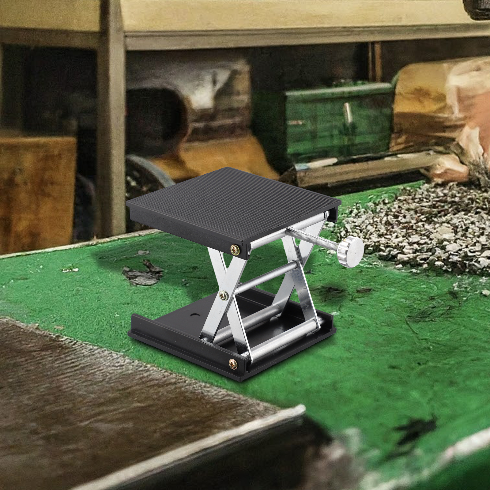 Plastic Lift Table Woodworking Carving Lift Table Level Lift Table Bracket Tool Plastic Wall Sticking Device Leveling Instrument