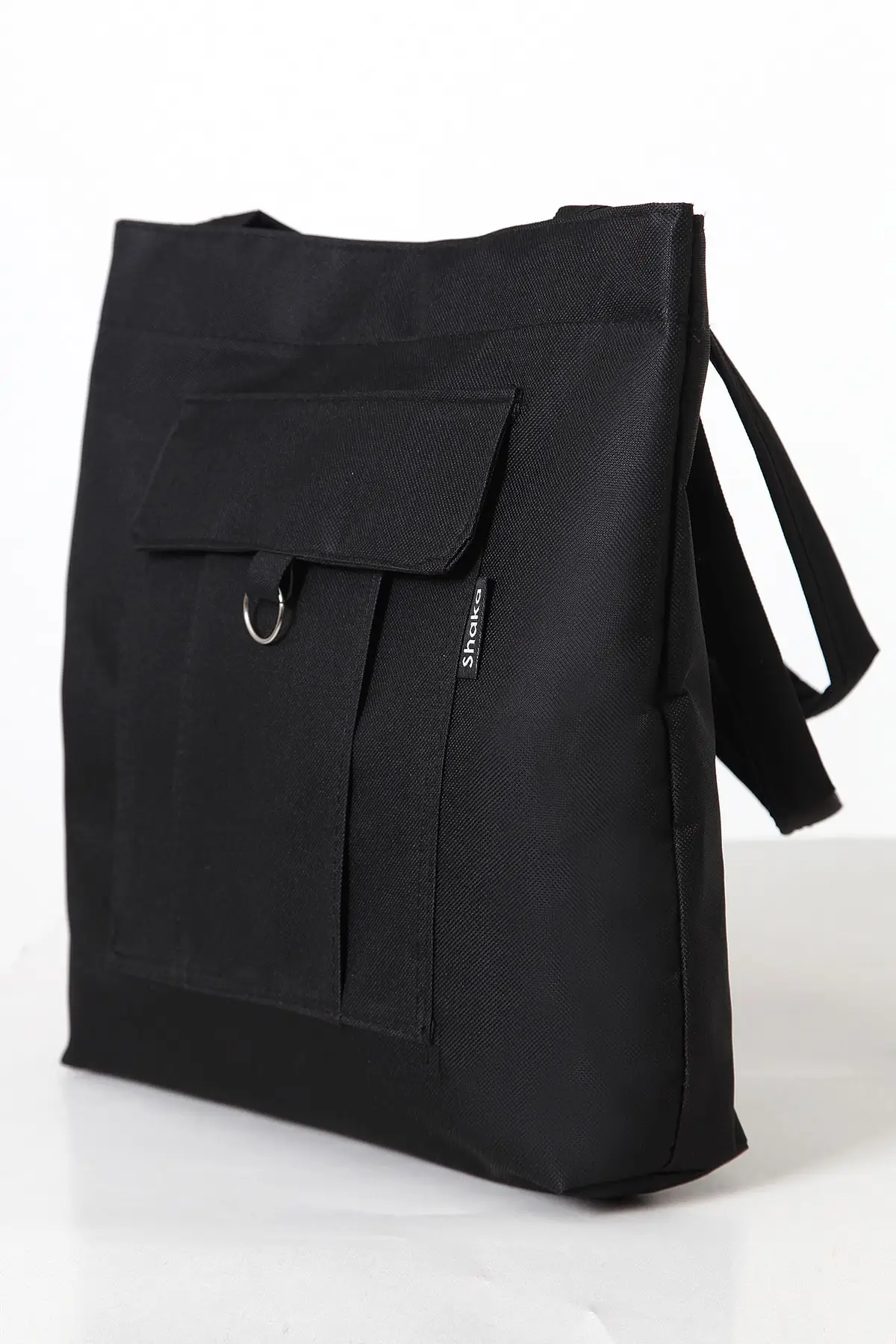 U7 Tas Lengan dan Bahu Hitam 35X35 Cm Tas Musim 2022 Kualitas Tren Mode Wanita Muda Lengan Panjang Berpola