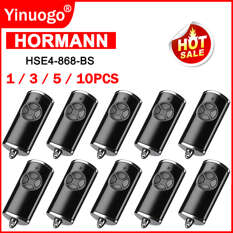 HORMANN HSE4 HSE2 HSE1 HS5 HS4 HS1 868 BS HSE4-868-BS HSE2-868-BS HS5-868-BS HS4-868-BS Control remoto para puerta de garaje/portón 868MHz