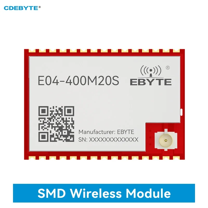 433 MHz STM32WL33 HF-Transceiver CDEBYTE E04-400M20S SoC geringer Stromverbrauch 3,5 km 20 dBm kleines SMD-Funkmodul