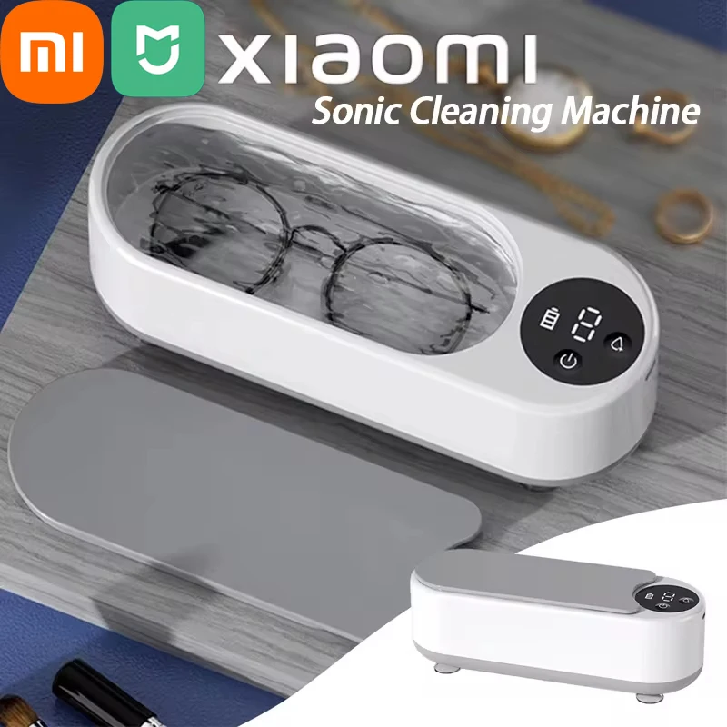 Máquina de limpieza multifuncional Xiaomi MIJIA, máquina de limpieza portátil para el hogar, dispositivo de limpieza de gafas, reloj, cepillo de joyería