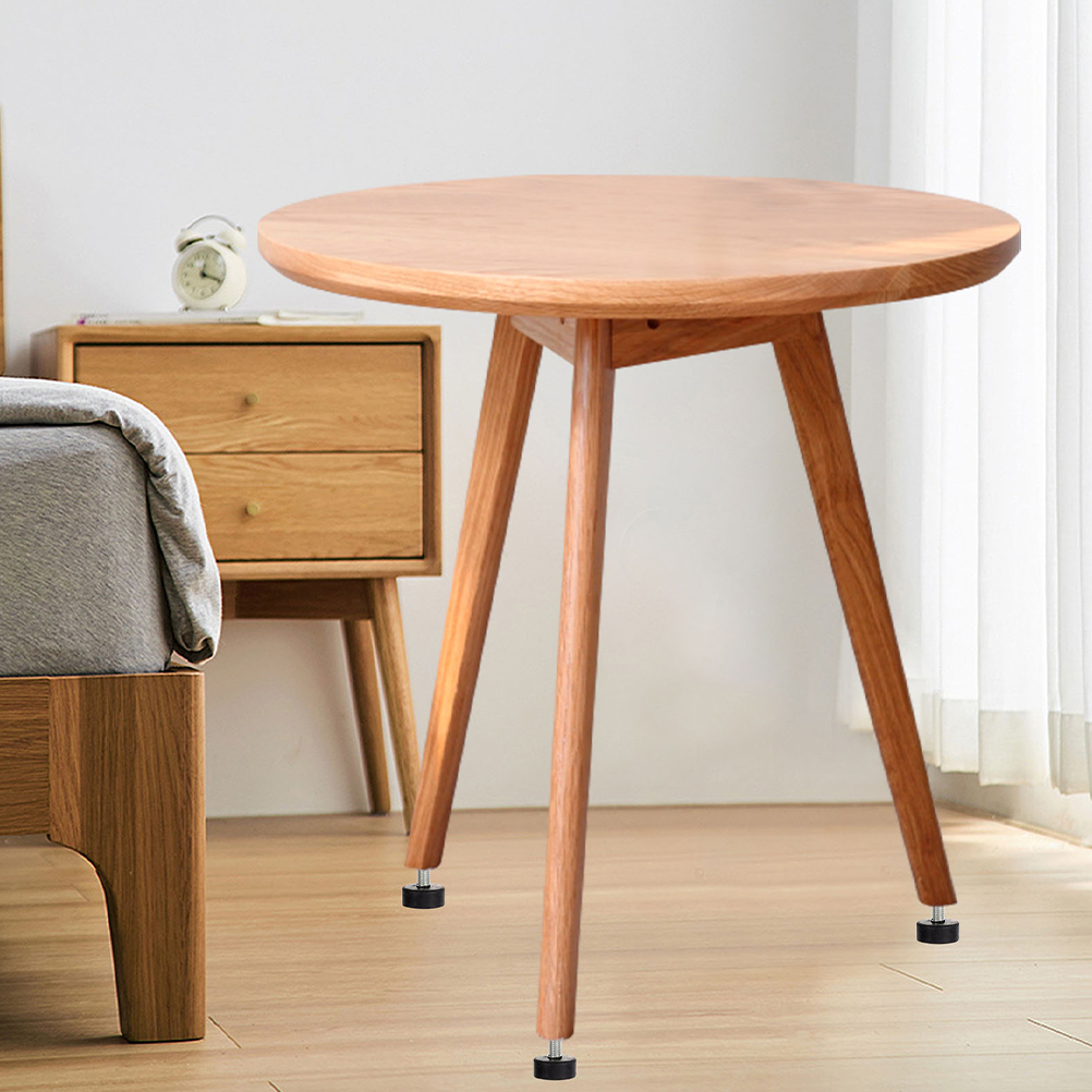 4 Pcs Table Legs Leveling Screws Small Rubber Feet for Cutting Board Leveler Adjustable Furniture Iron