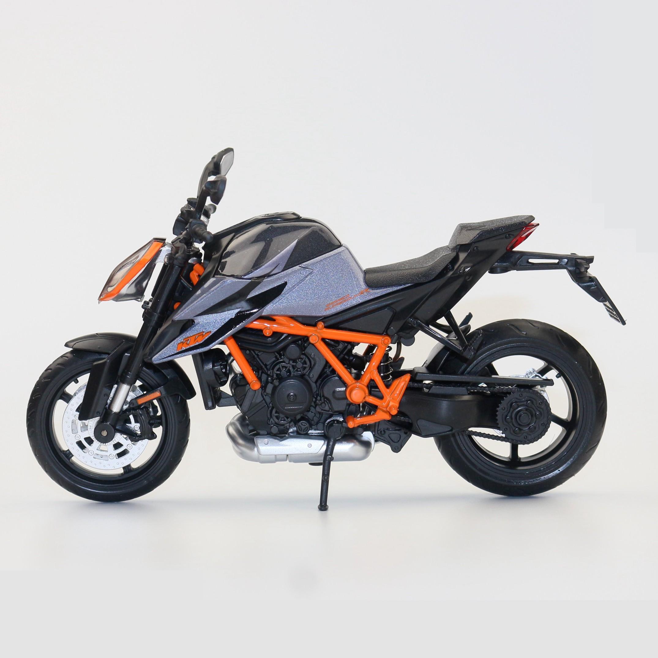 1/12 KTM 1290 Super Duke R 2022, игрушечный мотоцикл CCA, литая под давлением модель 1:12, спортивная гоночная миниатюрная коллекция, подарок для детей