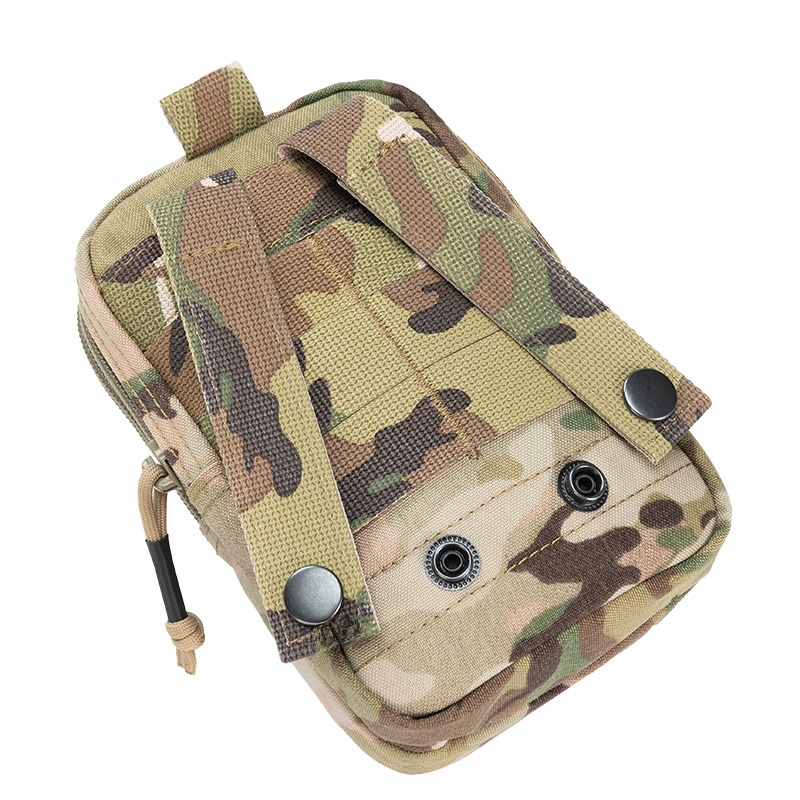 Outstanding Tactical Outdoor Waist Bag for Men Mobile Phone Storage Molle Sub-Kit Hanging Bag Multi-Functional Small Hanging Bag