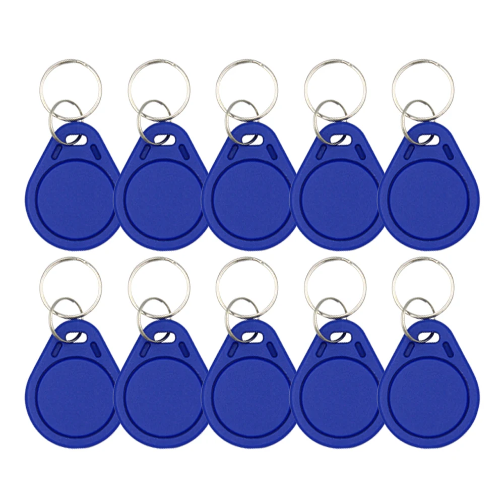 10pcs/lot UID KeyFob 13.56MHz Block 0 Sector Writable IC Card Clone Changeable Smart Keyfob Key Tag 1K S50 RFID Access Control