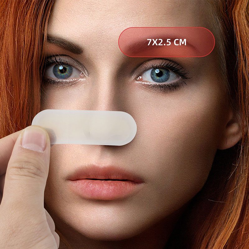 10pcs Eyebrow Tattoo Transfer Sticker Real Operation Skin Print Eye Brow Line Practice Permanent Silicone Tattoo Training Tool