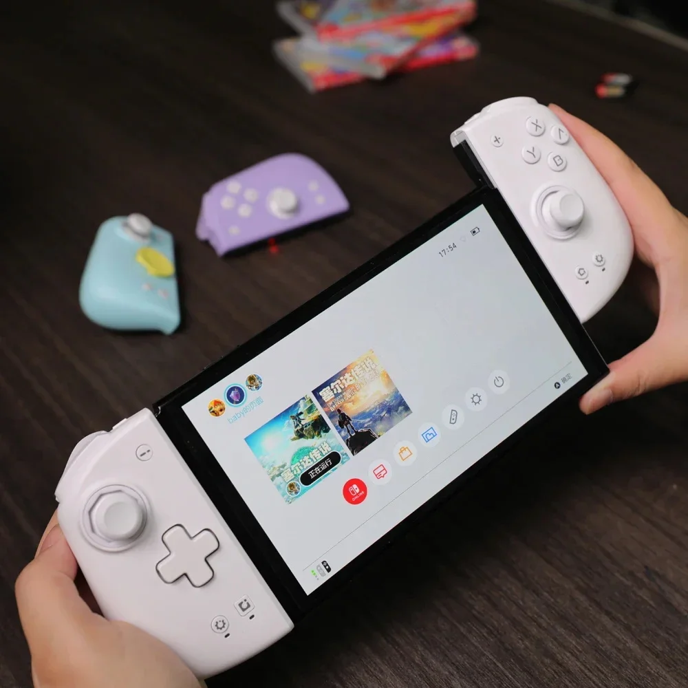 Controlador MOBAPAD M6 HD Gemini 2 para Nintendo Switch OLED Joypad con consola de Joystick Hall para Switch NS OLED Gamepad