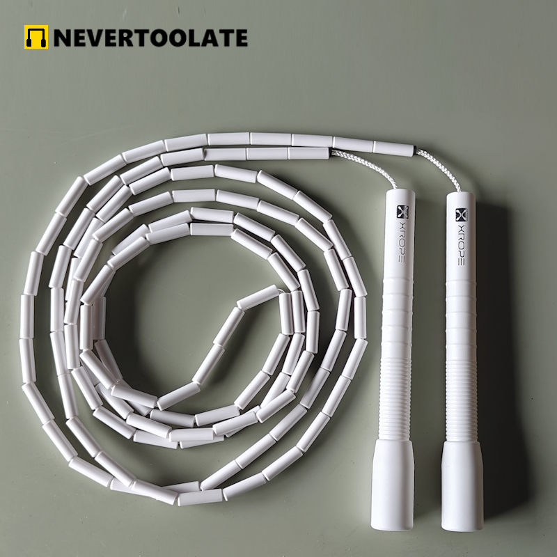 NEVERTOOLATE-mango RA de 1 pulgada, cuentas duras, cuerda para saltar, fitness, Rush, atletismo, misma forma