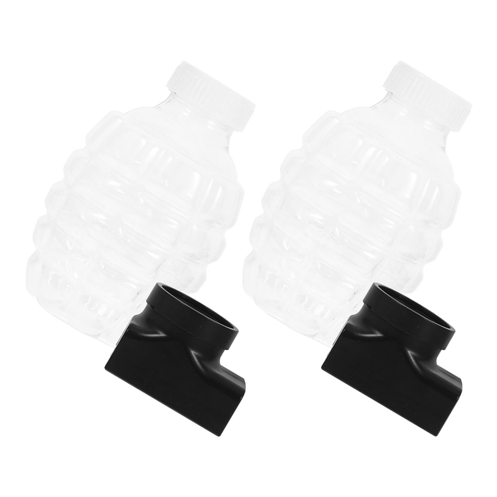 2 Sets Splatter Ball Holder Gel Balls Bottle Bubble Storage Bottles Expansion Pineapple