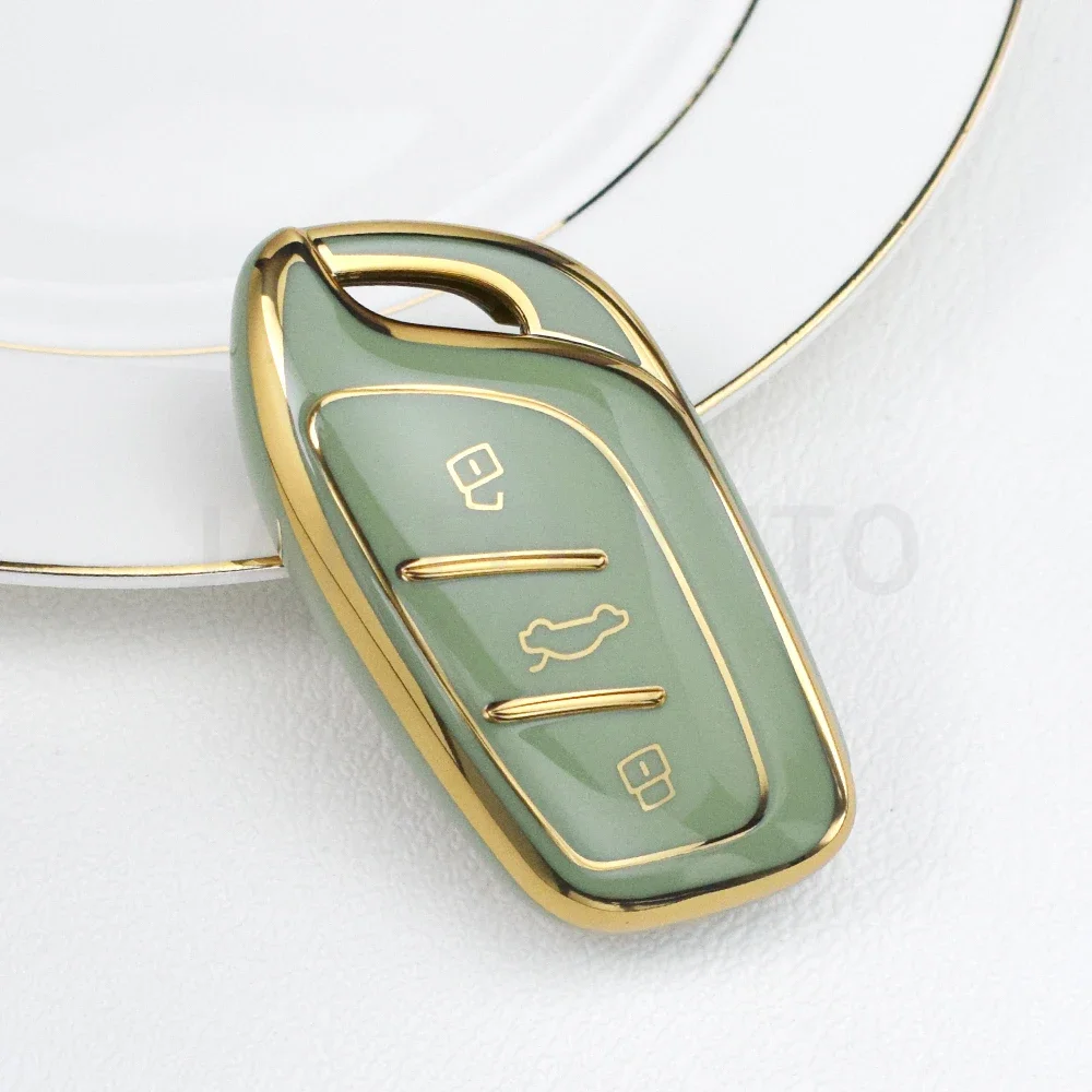 3 Buttons TPU Fob Key Cover Case For MG 4 2023 Mg4 Ev MG HS GT ZS EV ZX MG5 MG6 for Roewe RX3 RX5 RX8 ERX5 I6 I5