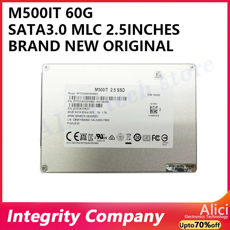 M500IT 60G SATA desktop notebook SSD solid-state drive industrial-grade wide temperature range