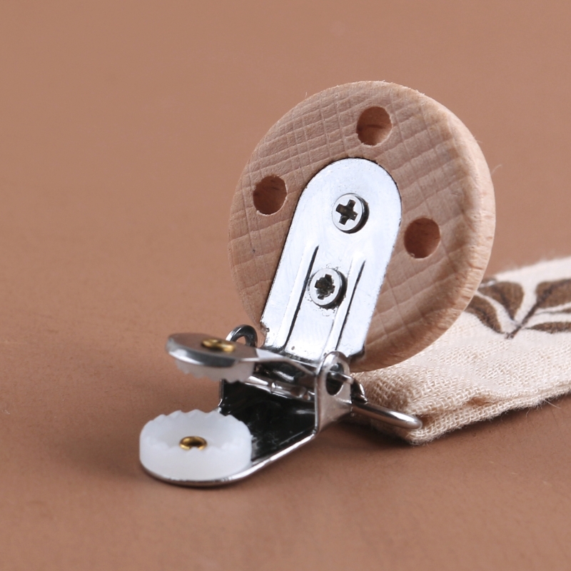 Chupete de bebé con estampado de cuerda de algodón, cadena falsa, soporte para pezón anticaída, mordedor, juguete colgante, Clip para chupete, producto infantil