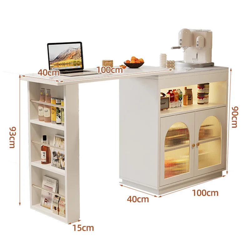 Moderne weiße Steht ische Wohnzimmer quadratische Home Storage Couch tische minimalist isches Design