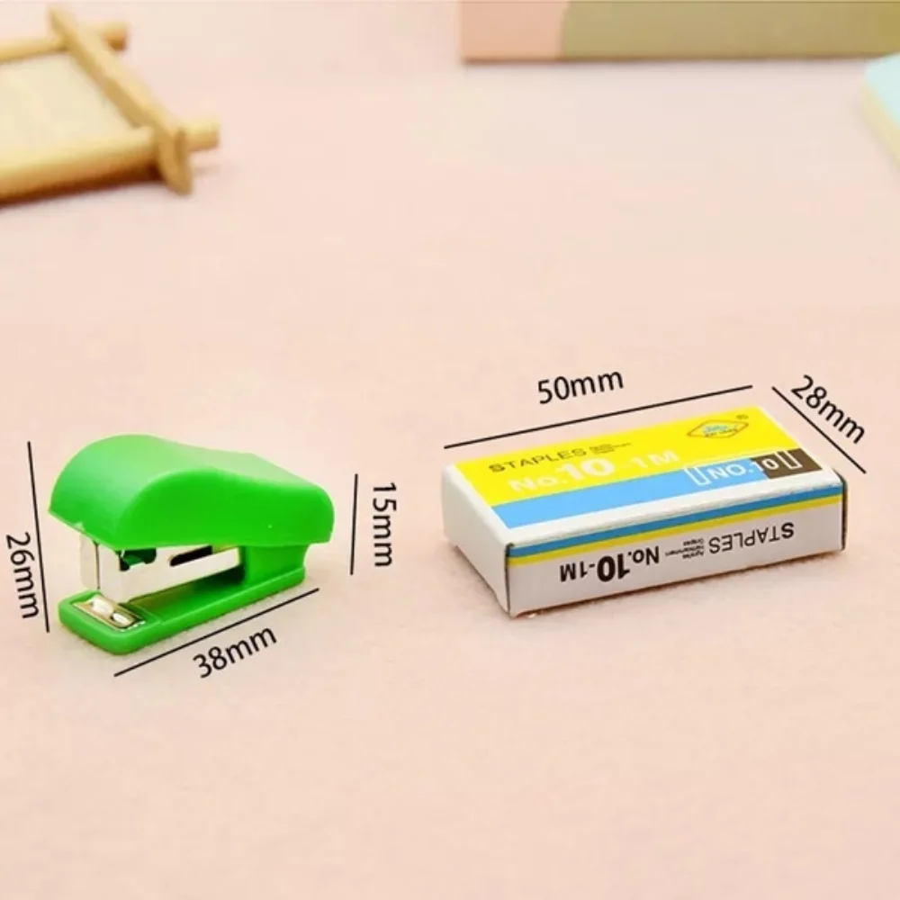 STONEGO Mini cucitrice set cucitrice portatile piccola regalo forniture per ufficio adorabili
