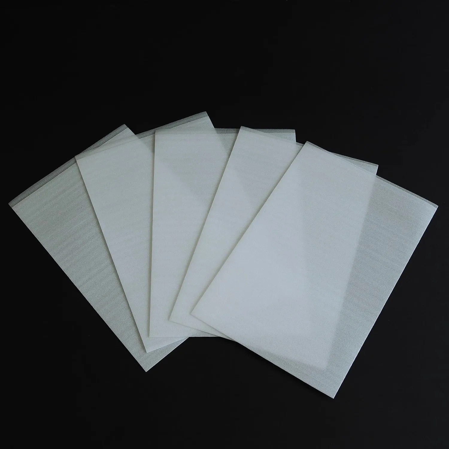 100 ชิ้น/แพ็ค 8x10 ซม.ขนาดเล็กป้องกัน EPE โฟมฉนวนกันความร้อนแผ่นกันกระแทกถุงบรรจุภัณฑ์บรรจุวัสดุฟิล์มห่อ Mailer