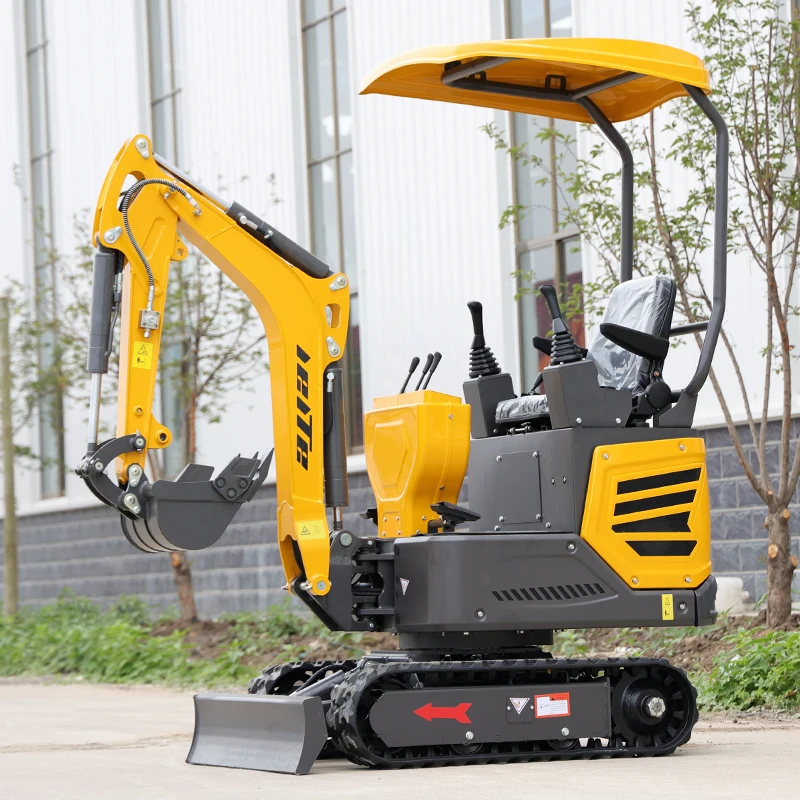 Mini Excavator 1.8 Ton New Crawler Digger Chinese Small Excavators 1 Ton 2 Ton  Customization