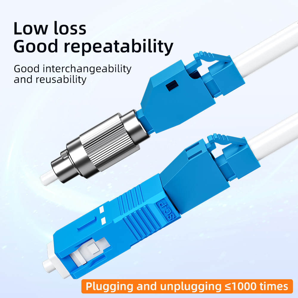 Natalink FC SC ST LC Man-vrouw Glasvezel Connector FTTH Singlemode Adapter voor Visual Fault Locator Optische Power Meter