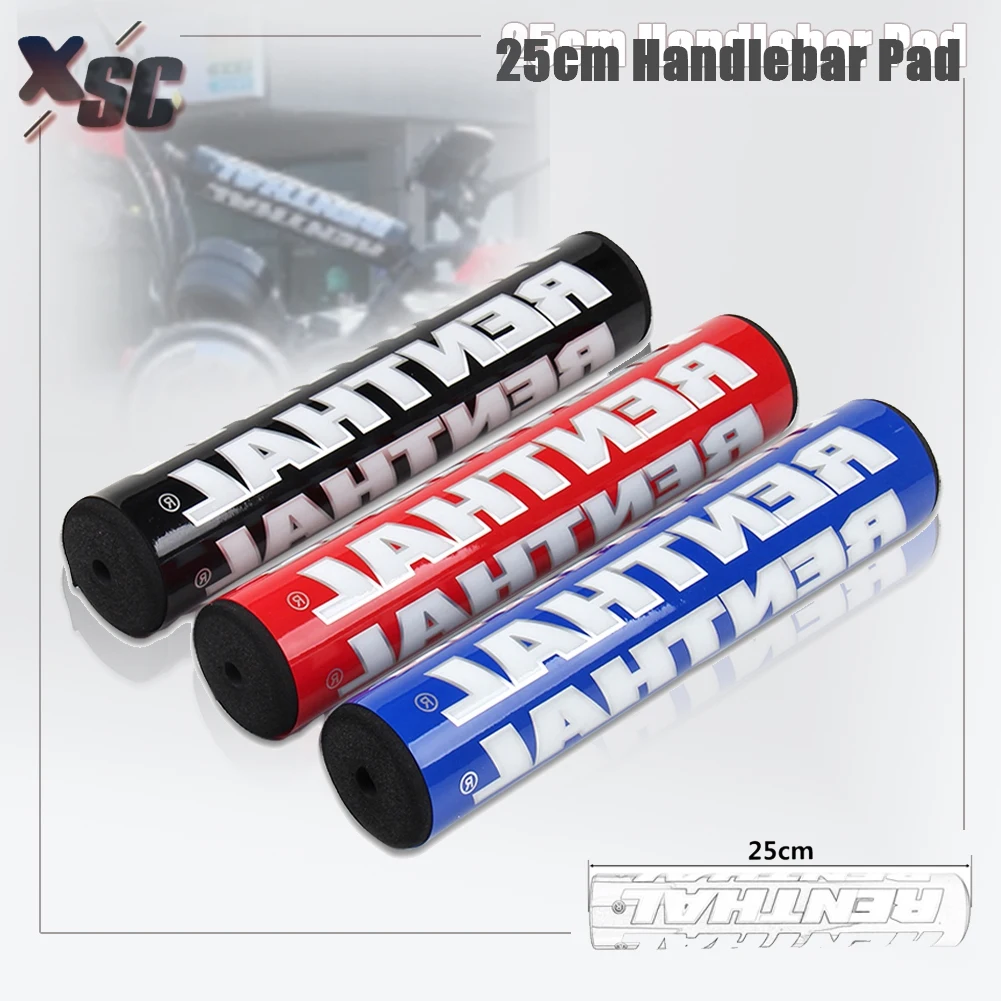 25Cm Xe Máy Đệm Tròn Xà Ngang Xốp Miếng Lót Ngực Cho Renthal Pro Côn Tay Cầm Cho SXF EXC CRF YZ YZF KX KXF KLX WR WRF