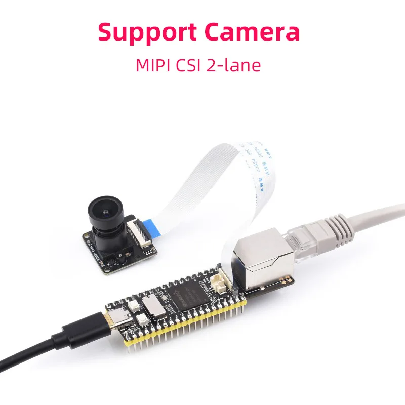 Luckfox-Pico Pro / Max RV1106 Rockchip AI Board ARM Cortex-A7 128/256 DDR3L NPU ISP cámara mejor que Raspberry Pi Pico