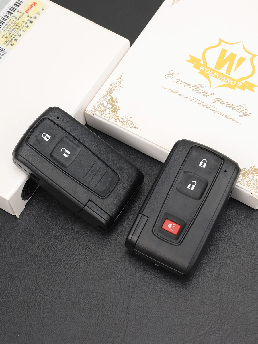 LIXIANG  2/3 Buttons 312/433MHz   B9Chip for Toyota Prius 2004 -2009 Auto Smart Remote Control Key Fob FCC# MOZB21TG MOZB31EG