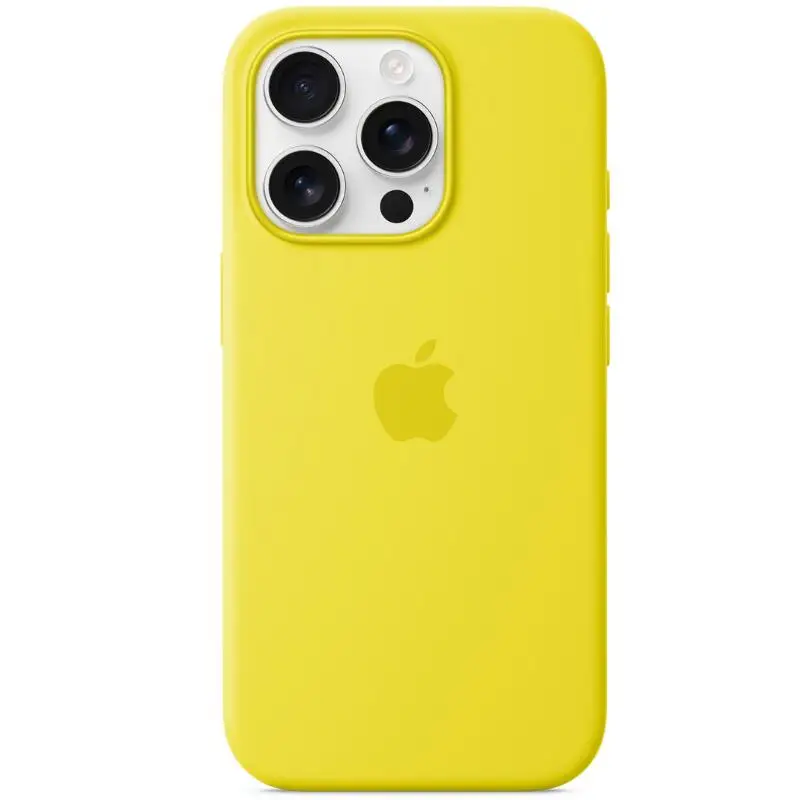 Capa magnética de silicone líquido apple magsafe original para iphone 16 16 pro max, carregamento sem fio, capa protetora completa