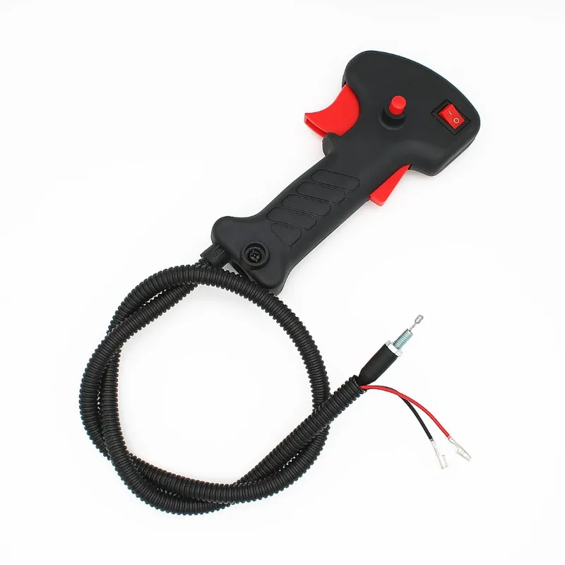 Conjunto de interruptor de acelerador manual para desbrozadora de gasolina, cortadora de césped
