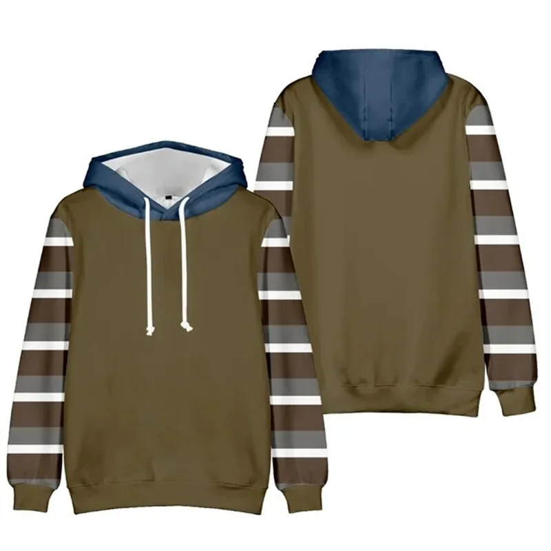 Creepypara homens pulôver com capuz 3D, jaqueta Tota Toby, fantasia cosplay, anime, casual, outono, plus size, Whol