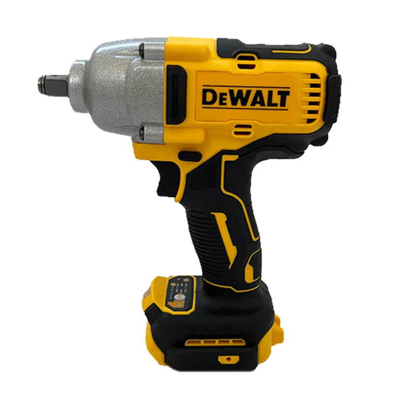 Dewalt DCF892 812N.m Llave eléctrica sin escobillas, controlador de impacto inalámbrico de 1/2 pulgadas, herramientas eléctricas de reparación de automóviles de tres velocidades de alto par