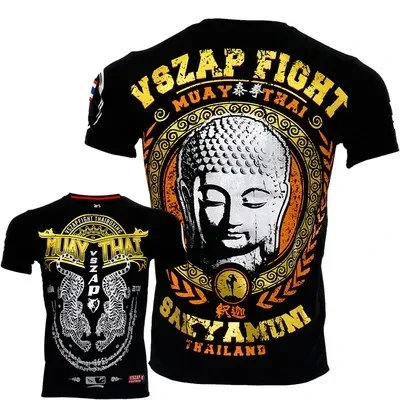 夏ホットブラジリアン柔術メンズ柔術 MMA 圧縮 3D シャツトップボクシングトレーニングムエタイファッションカジュアルルーズラウンド