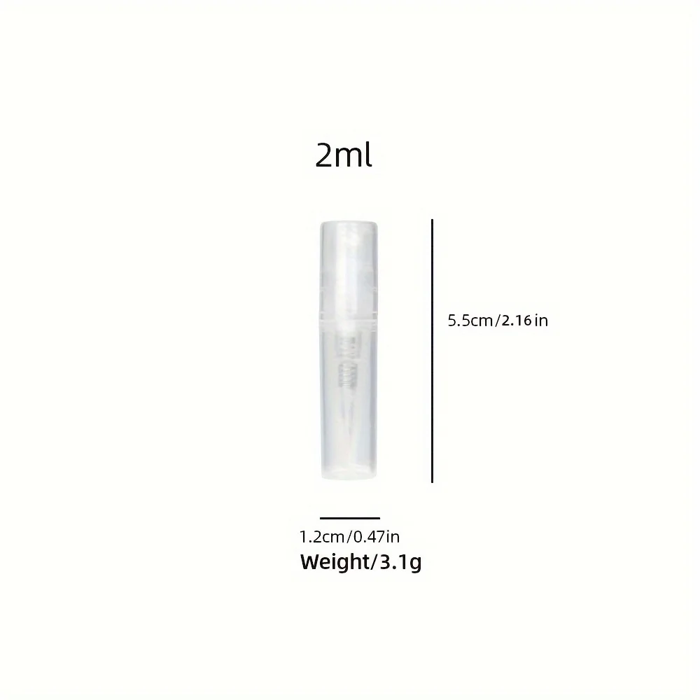 10pcs 4 액세서리 2/3/5ml 누출 방지 여행용 향수 분무기, 10개 스프레이 병, 2개 깔때기, 2개 Droppers 리필 가능
