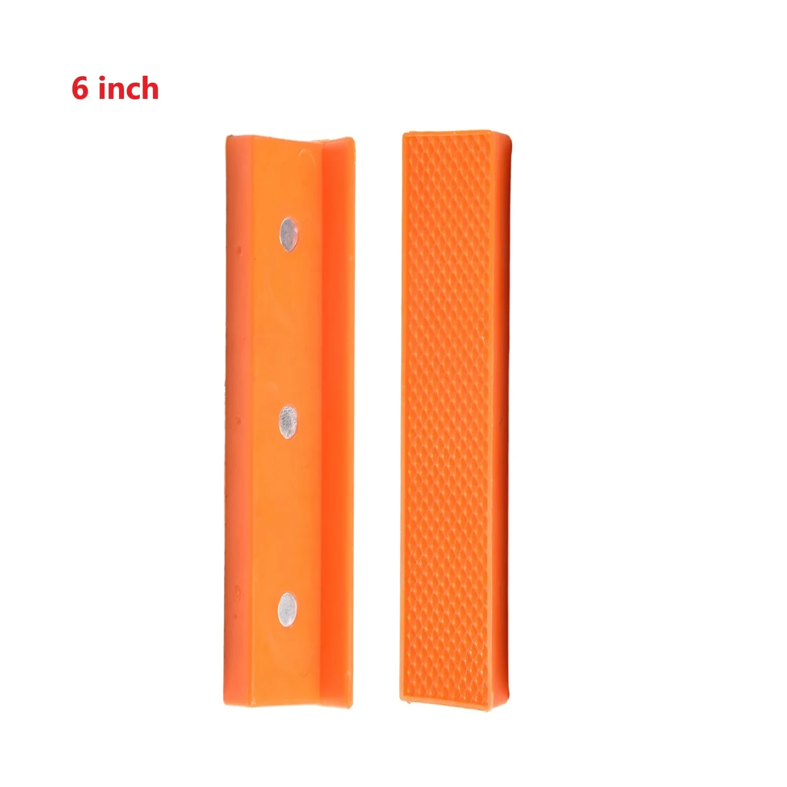 2 stücke 4/5/6 Zoll Magnetische Weiche Pad Kiefer Gummi Für Metall Schraubstock Bank Maschine Werkzeuge Für Metall schraubstock Maschine Werkzeuge