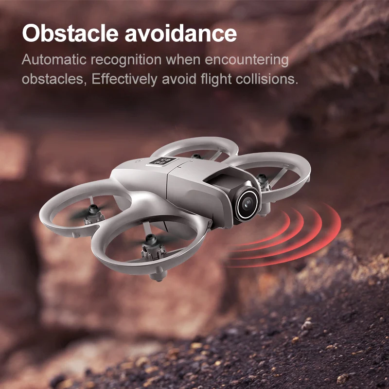 GT3 Mini nouveau Drone WIFI HD double caméra localisation du flux optique éclairage dynamique Intelligent évitement d'obstacles quadrirotor jouet
