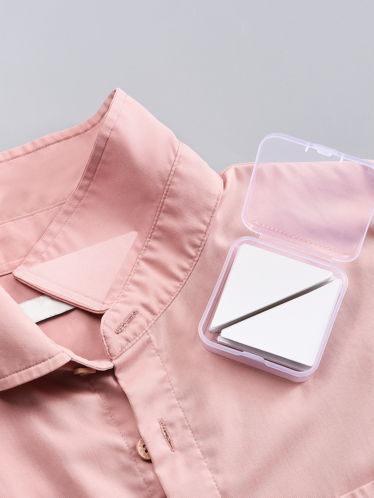 Shirt Collar Stiffener Adhesive Collar Stand Shirt Collar Pads Corner Preventing Roll  Tools Fashionable Accessory