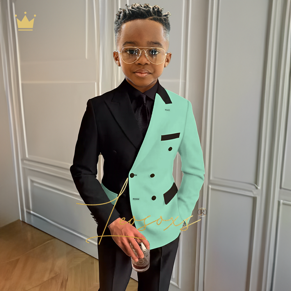 2〜16歳の男の子用フォーマルスーツセット,3ピーススーツ,結婚披露宴,カクテル,カスタムドレスに適しています