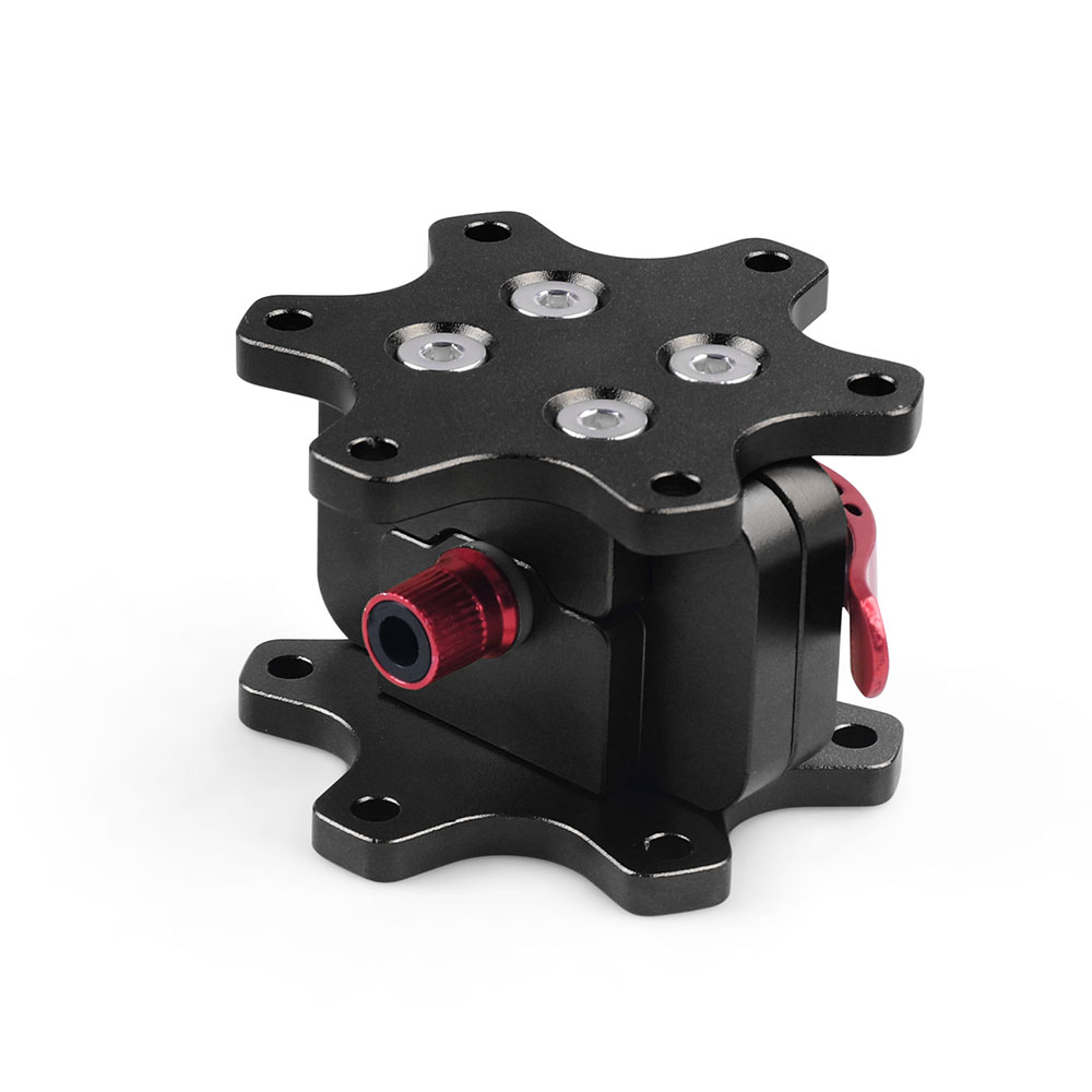 Para q1r liga de alumínio 70mm volante liberação rápida para simagic para thrustmaster para logitech para jogos de corrida