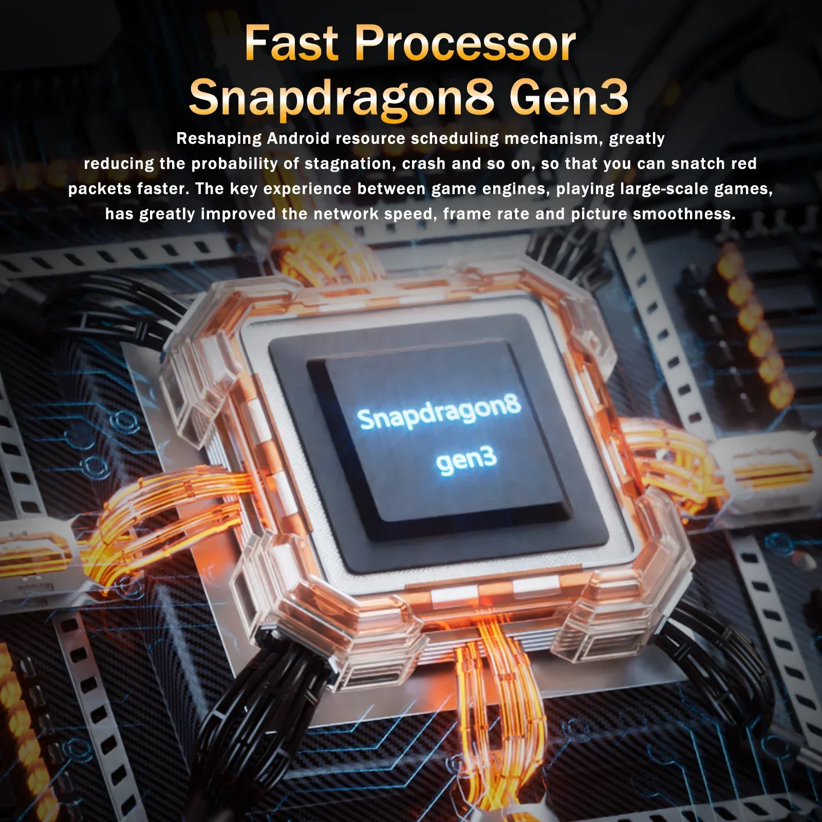 Reno-teléfono inteligente 12 Pro, Original, Android 14, pantalla completa de 7,3 pulgadas, cámaras de 72 + 108MP, 22GB + 2TB, Qualcomm8 Gen 2, SIM Global