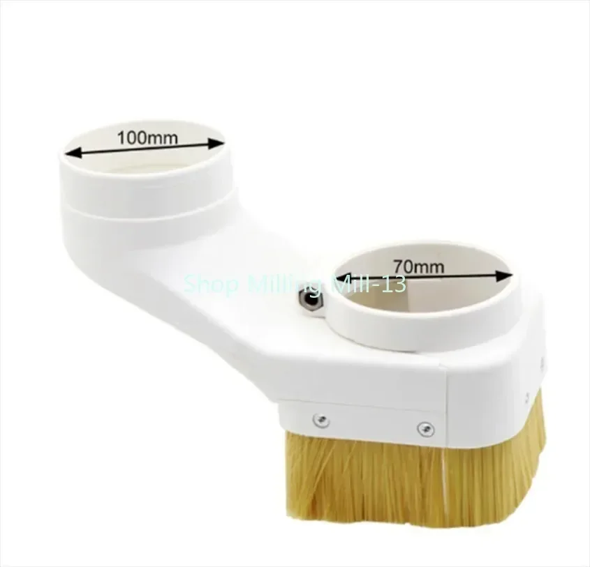 CNC Spindle Dust Shoe Collector 70/75/80/85/90/100mm Dust Boot Cleaner for Spindle Motor Router Machine Cover Nylon Material New