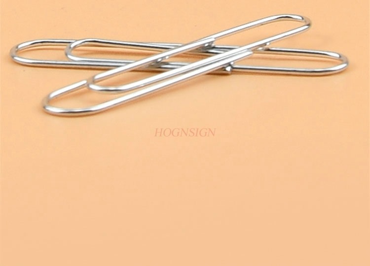 80ชิ้นคลิปเครื่องเขียนคลิปหนีบกระดาษขนาดใหญ่คลิปหนีบกระดาษคลิปเครื่องเขียนหนา50มม