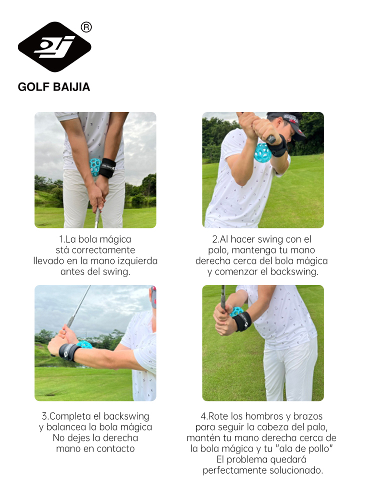 Entrenador de Swing de pelota inteligente de Golf, equipo de ayuda para entrenamiento de Golf, pelota inteligente de Golf portátil, entrenamiento de corrección de postura para principiantes