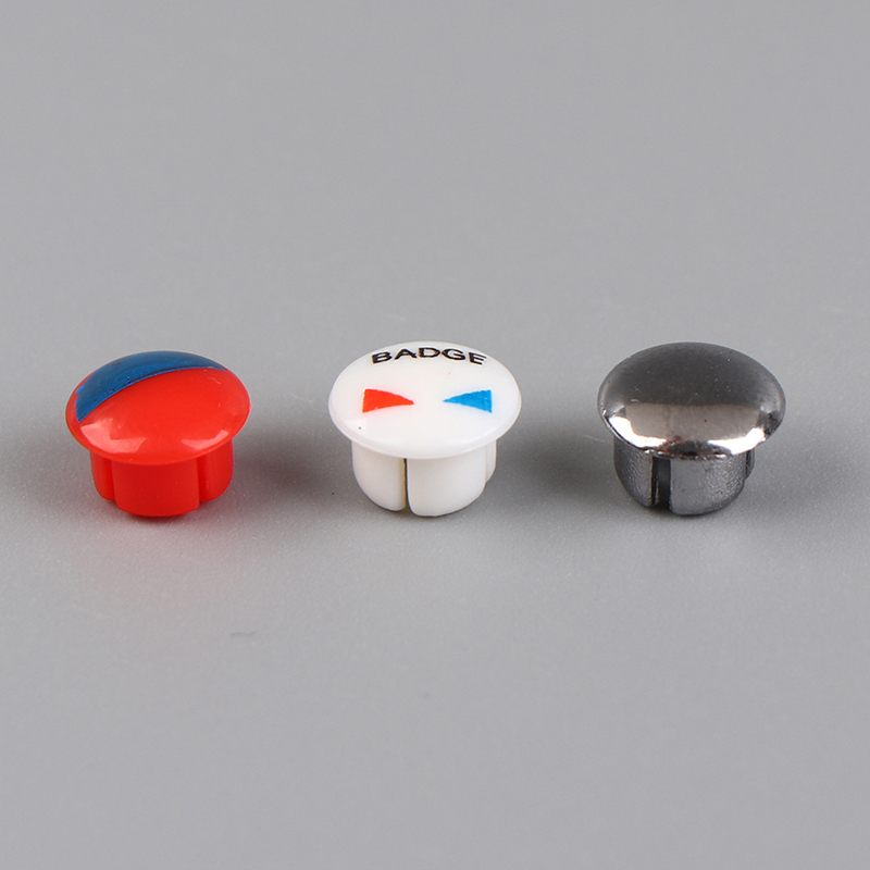 10pcs/Set Faucet Handle Accessories Fixing Screw Handle Hot And Cold Water Sign Switch Red And Blue Label Decorative Cover