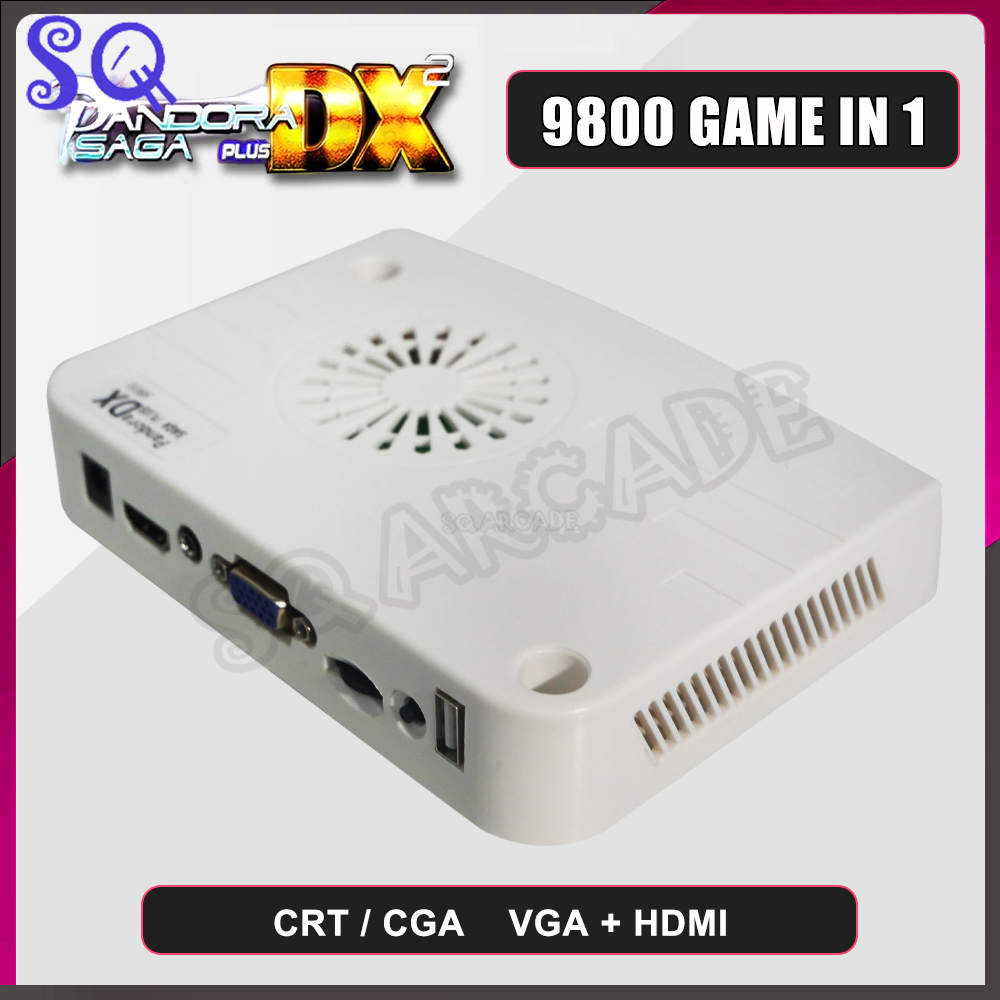 Pandora Saga Box DX2 Plus 9800 en 1 versión Arcade consola de juegos Jamma gabinete máquina JAMMA placa base PCB Multi HDMI VGA CRT