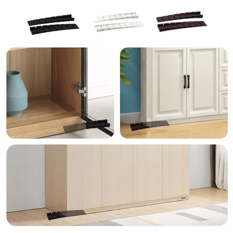 20/10PCS พลาสติก Wedges Shims Leveling ตาราง Shims พรีเมี่ยมเฟอร์นิเจอร์ Levelers ประตูตู้ Shim Wedges แผ่นฮาร์ดแวร์