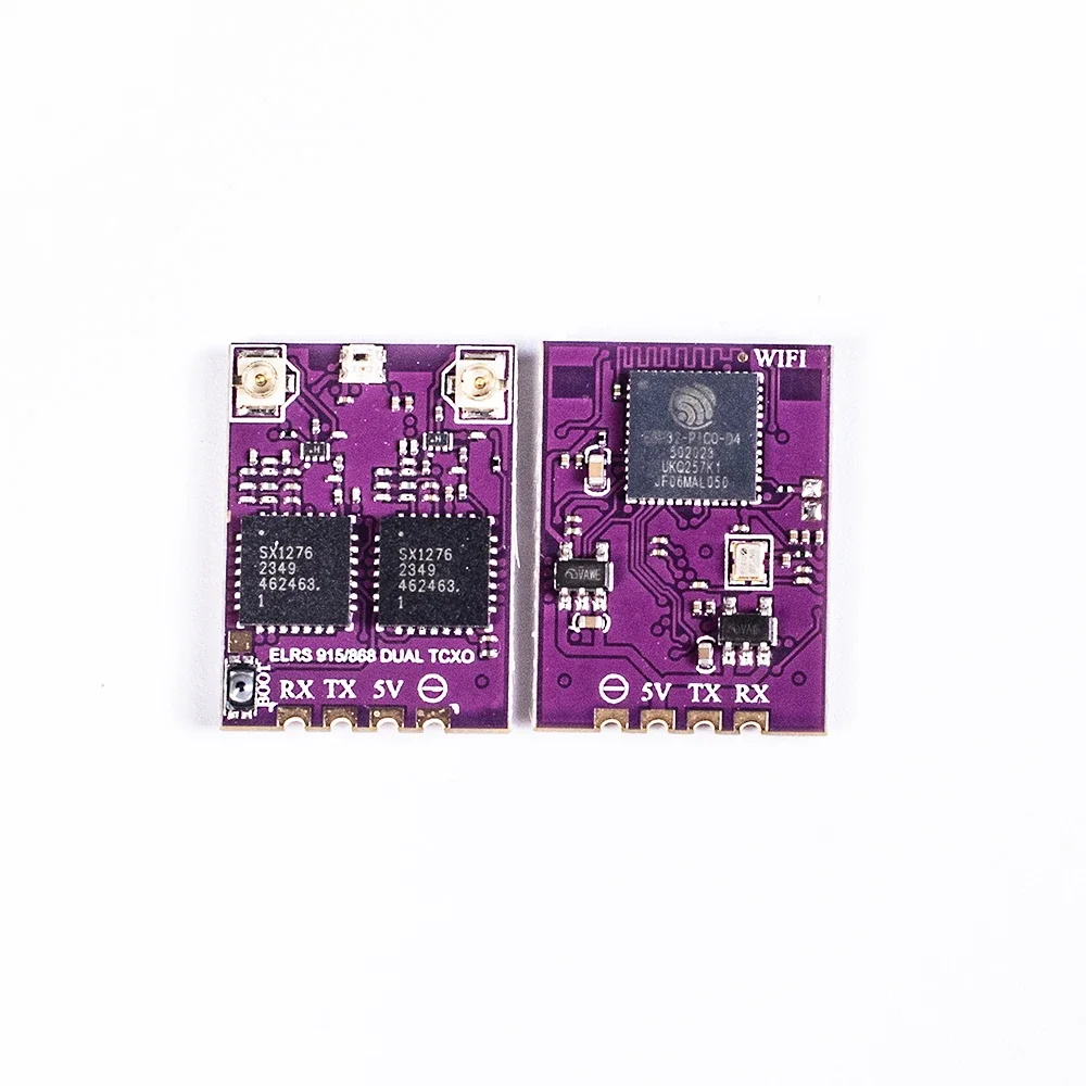 5PCS ES900 DUAL RX ELRS Diversity Receiver 915MHz / 868MHz /750MHz  Built-in TCXO for RC Airplane FPV Long Range Drone